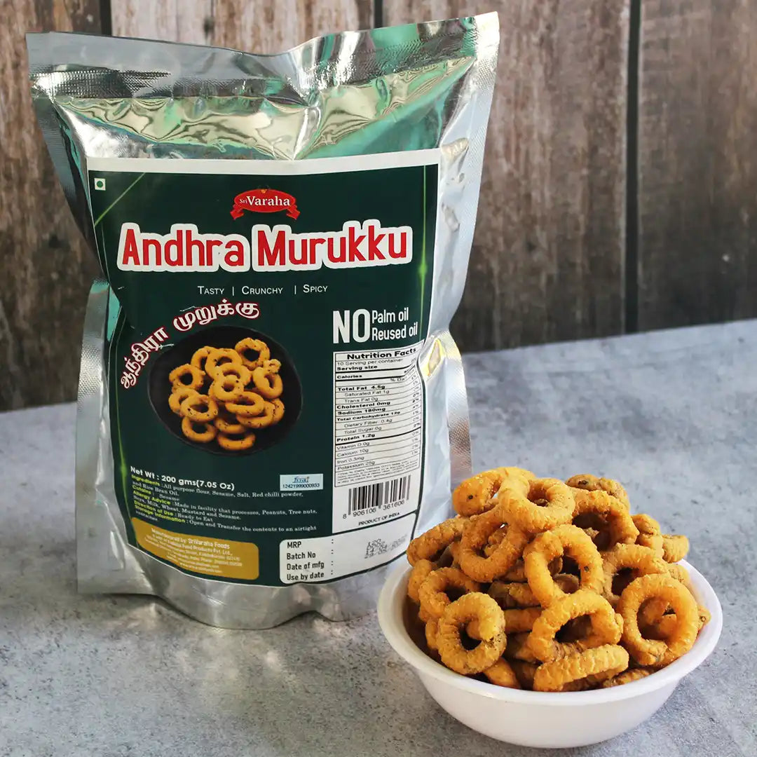 Andhra Murukku Ring Murukku ஆந்திர முறுக்கு