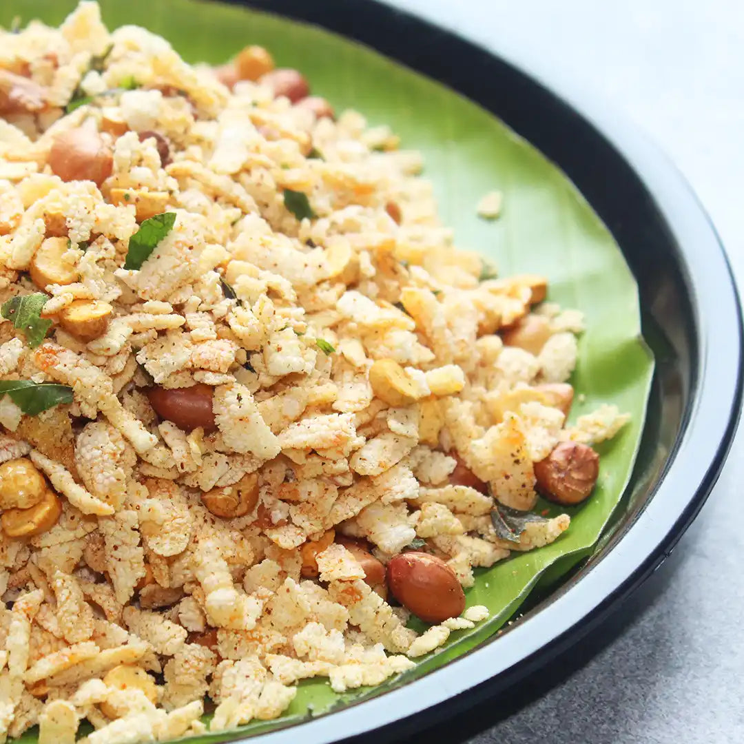 Aval Mixture Poha Mixture அவல் மிக்சர்