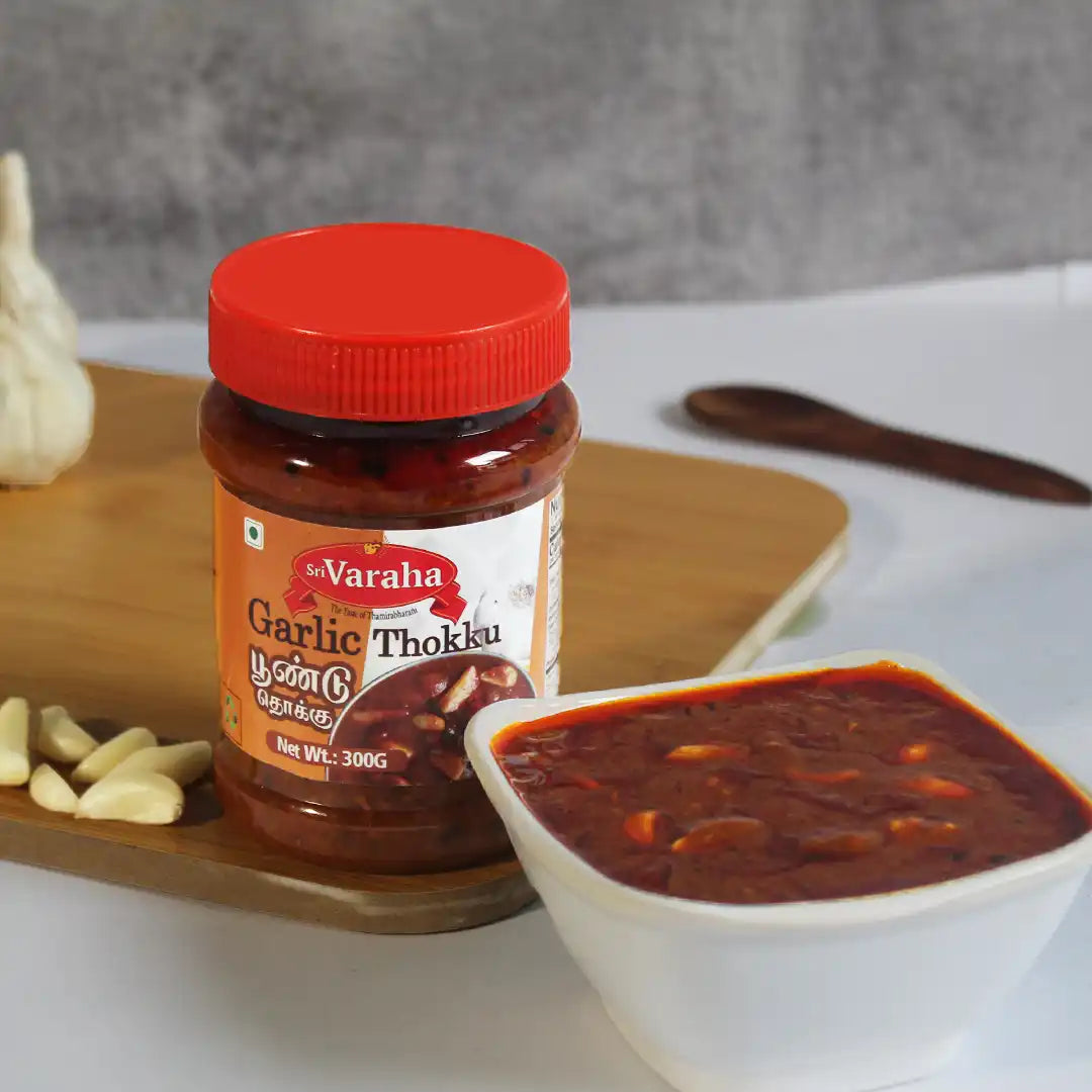 Garlic Pickle Poondu Oorugai பூண்டு ஊறுகாய் Thokku 300g