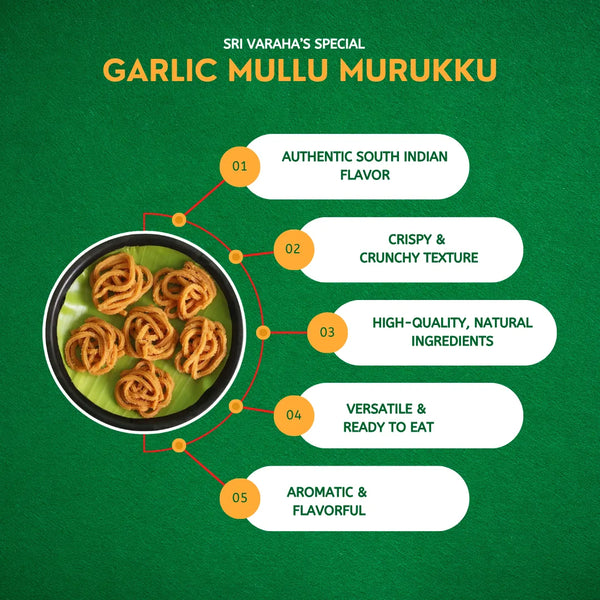 Garlic Mullu Murukku 200g