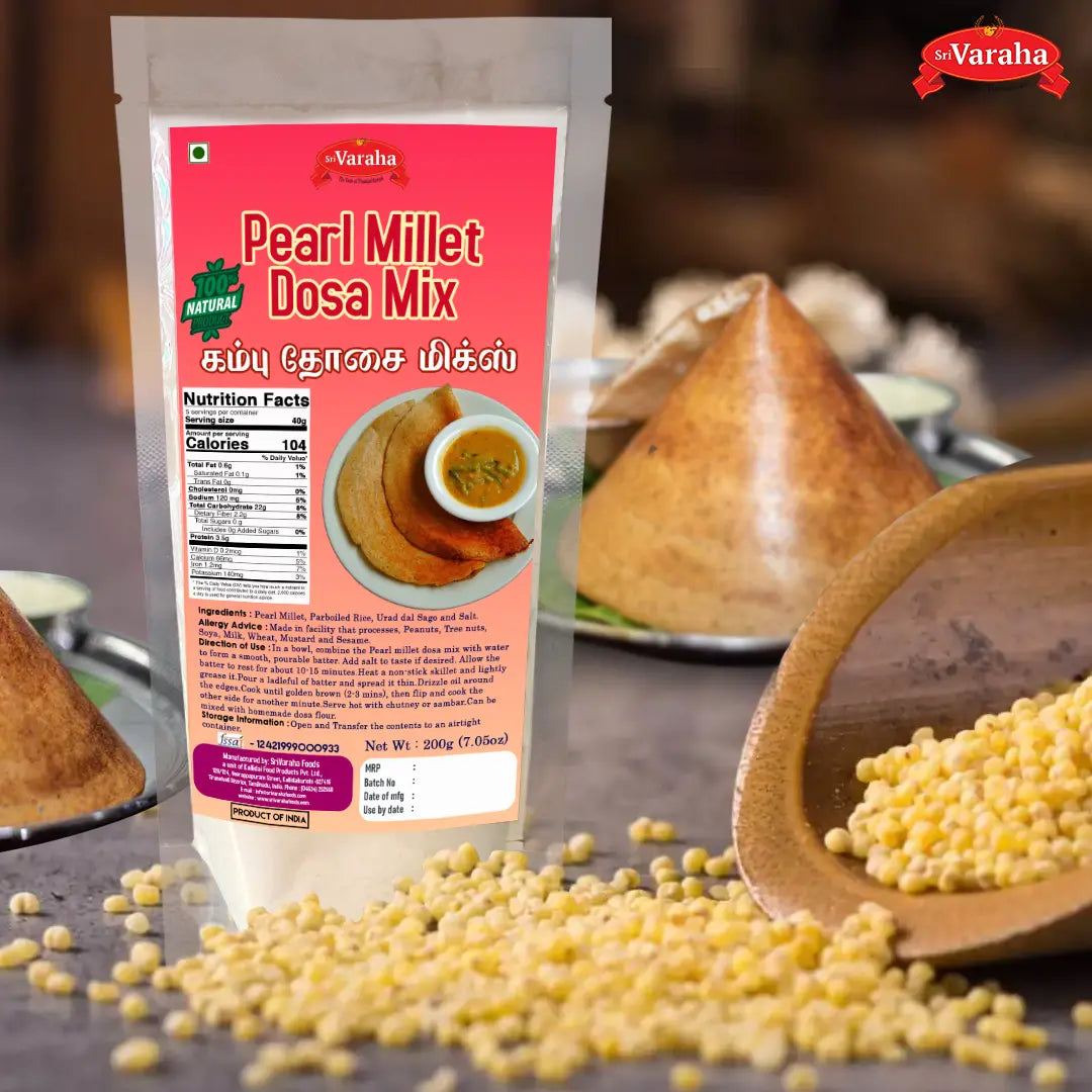 Kambu Dosa Mix Pearl Millet Dosa Mix Bajra Dosa Mixகம்பு தோசை மிக்ஸ்
