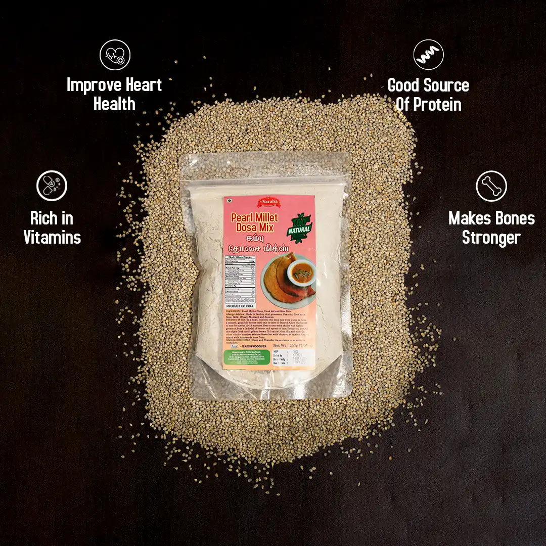 Kambu Dosa Mix Pearl Millet Dosa Mix Bajra Dosa Mixகம்பு தோசை மிக்ஸ்