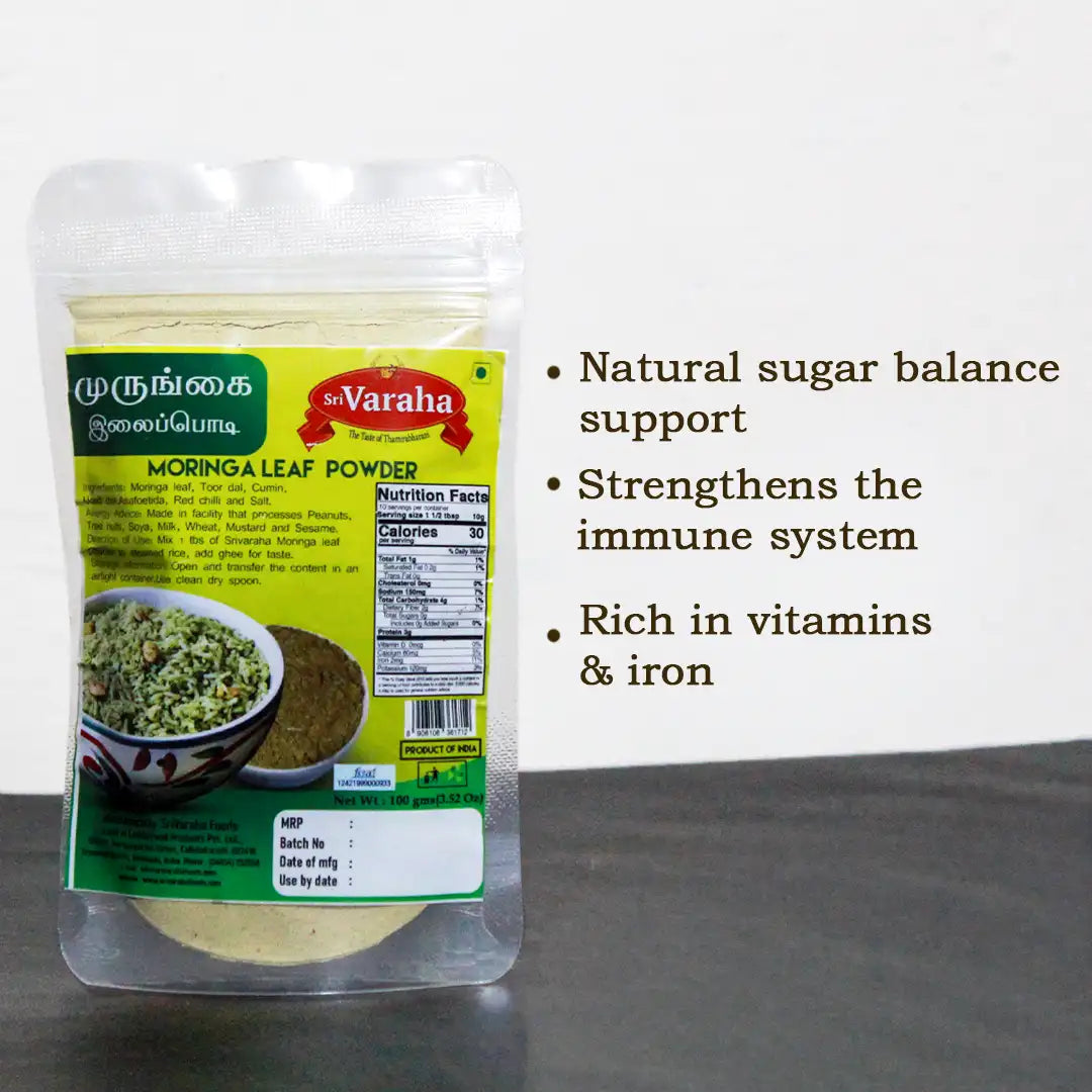 Moringa leaf powder