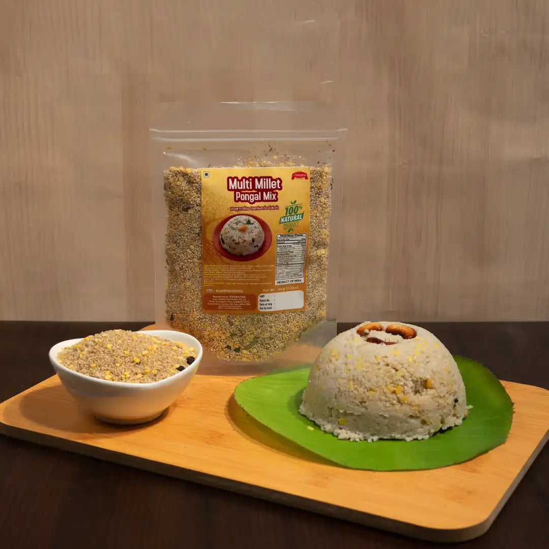 Multi Millet Pongal Mix Multi Grain Pongal Mix சிறுதானிய பொங்கல் மிக்ஸ்