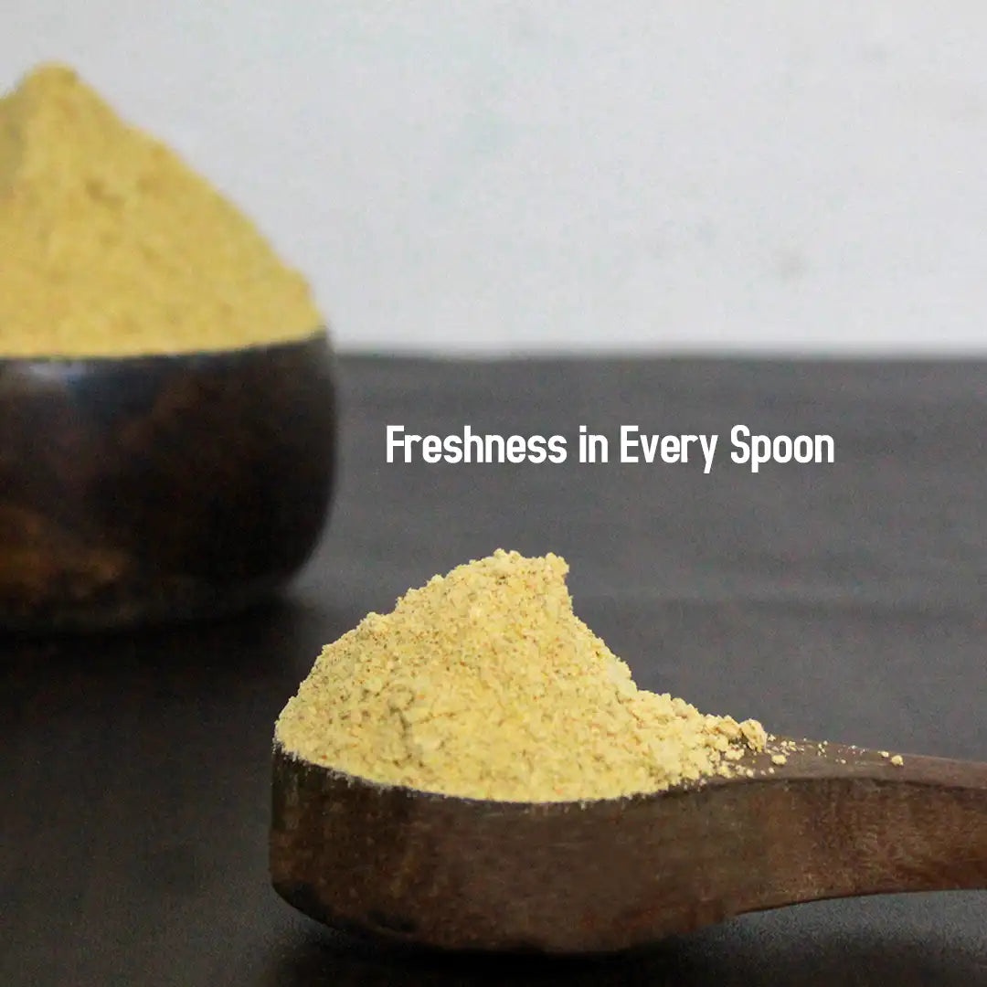 Homemade pirandai podi