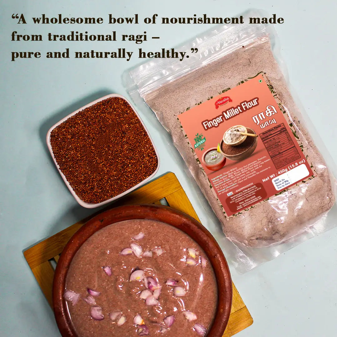 Finger Millet Flour Ragi Nachni Flour ராகி மாவு