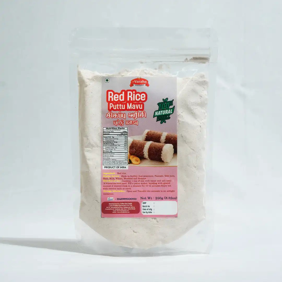 Red Rice Puttu Flour Sigappu Arisi Puttu Maavu