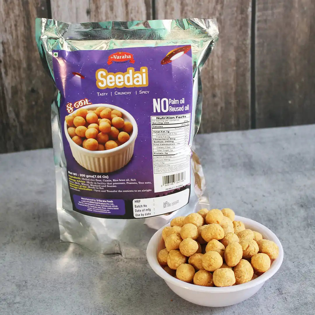 Seedai Snacks Uppu Seedai உப்பு சீடை