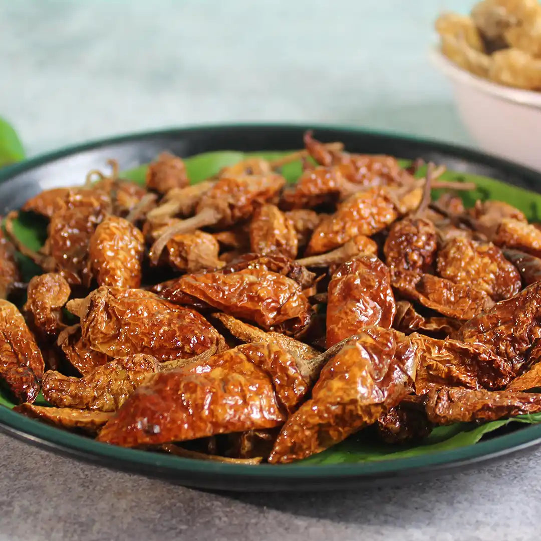 SriVaraha Foods Mor Milagai Vathal Sun dried Curd Chillies மோர் மிளகாய்