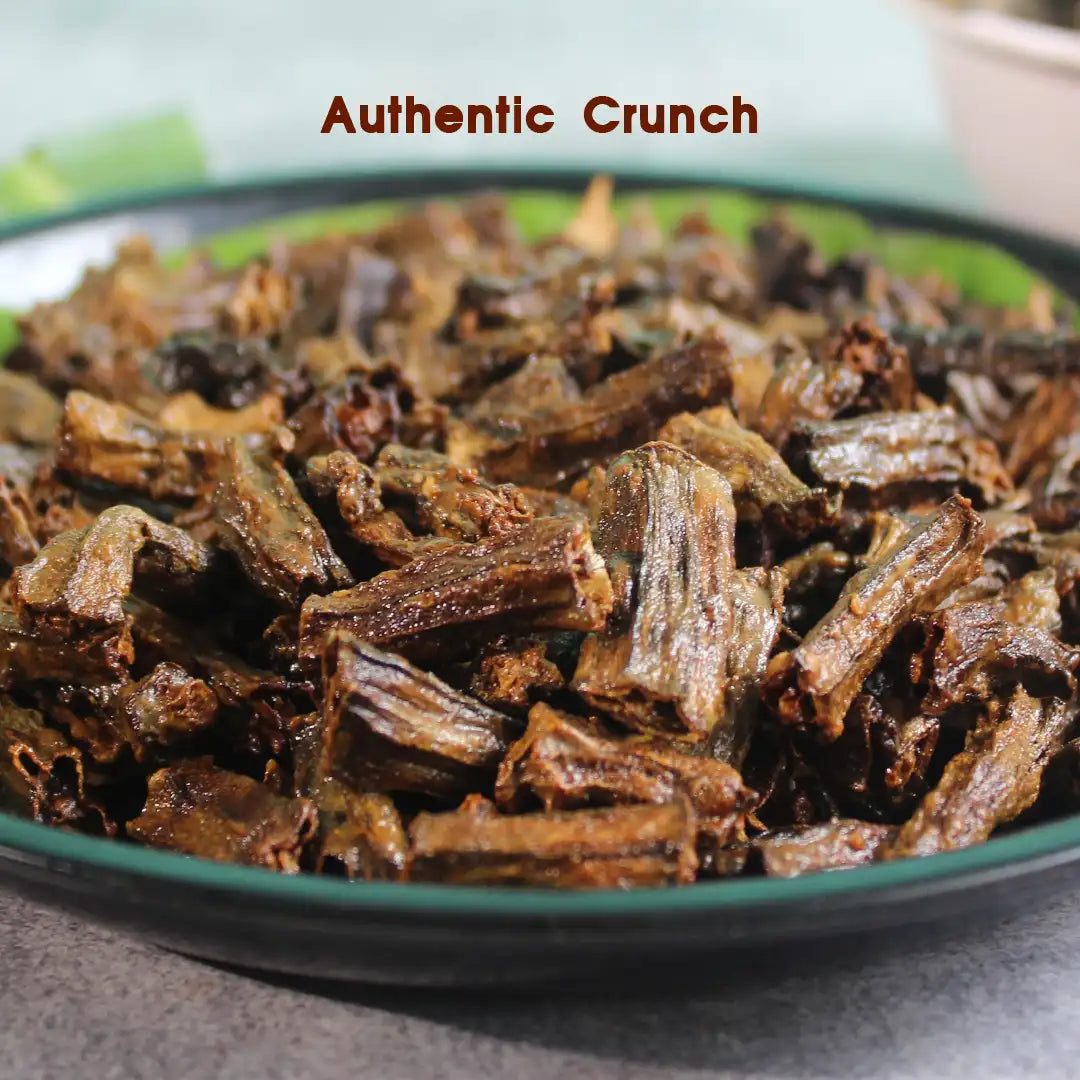 Ladies finger vathal