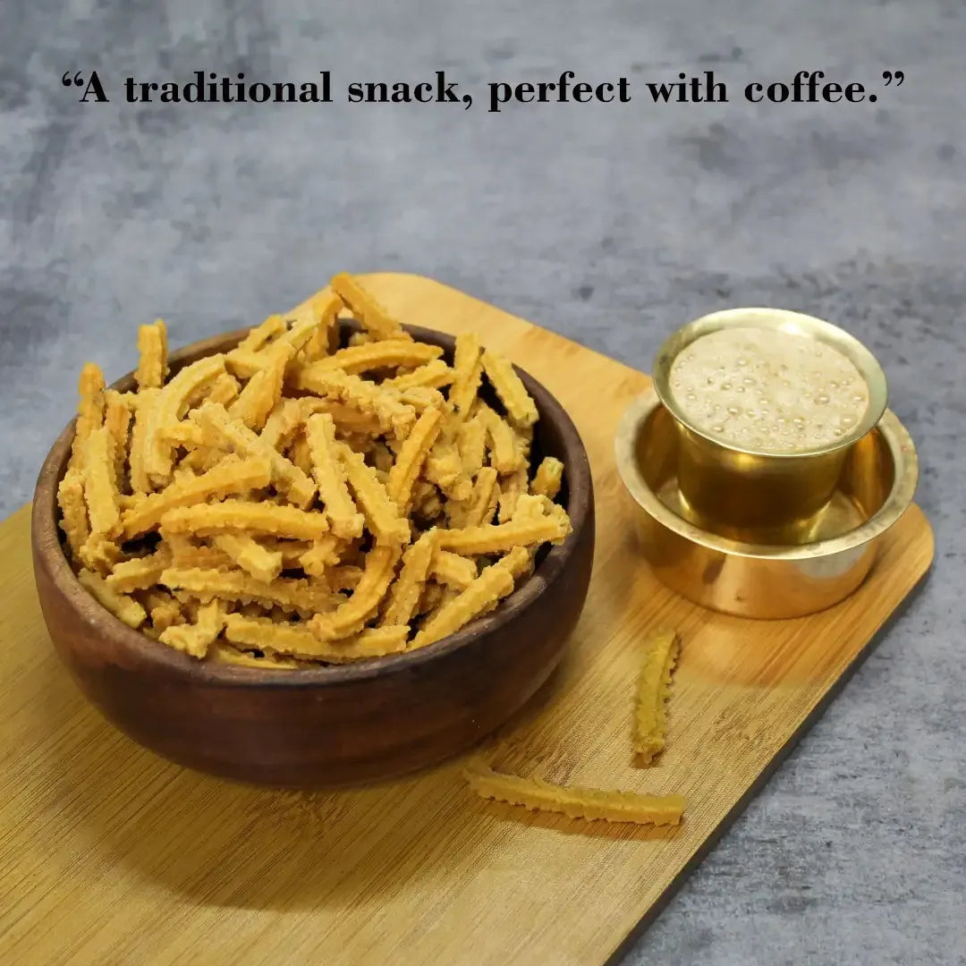 Village Style Garlic Murukku