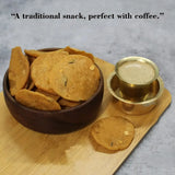 Traditional Garlic Thattai