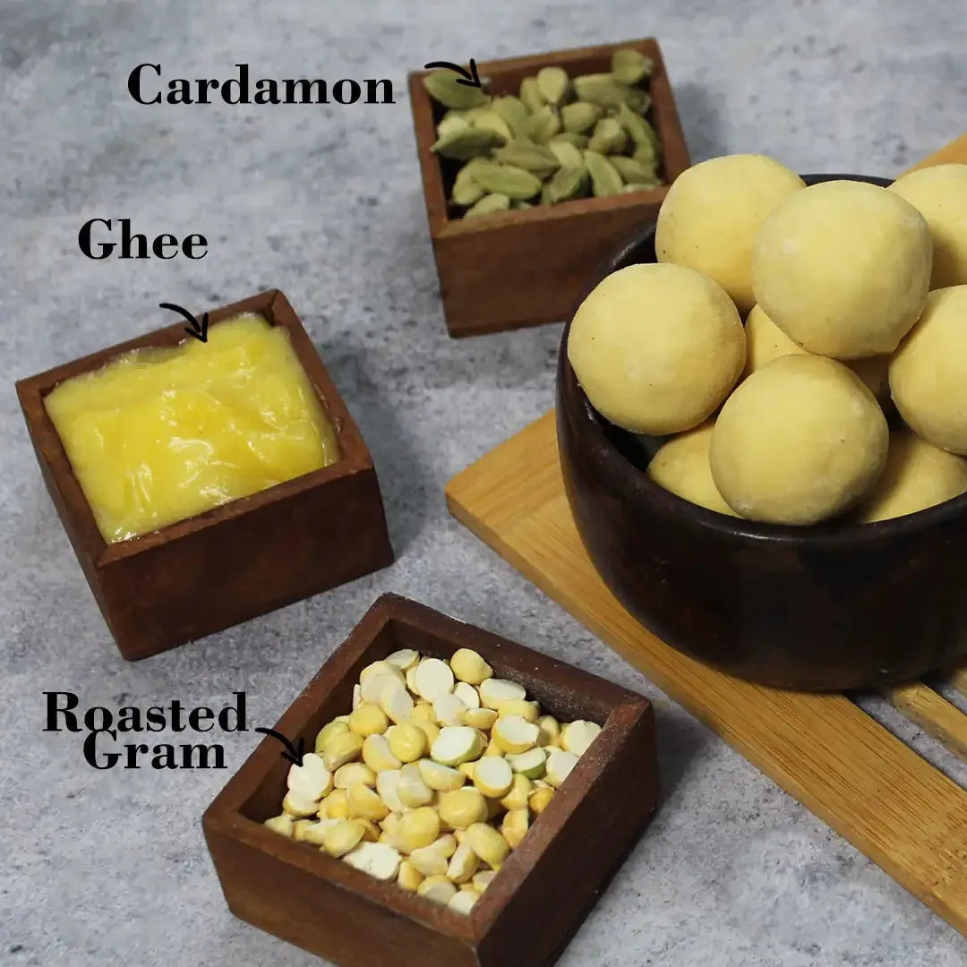 Rosted Gram Ladoo