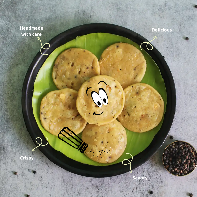 Milagu Thattai – Peppery Crunch from Tamil Nadu!