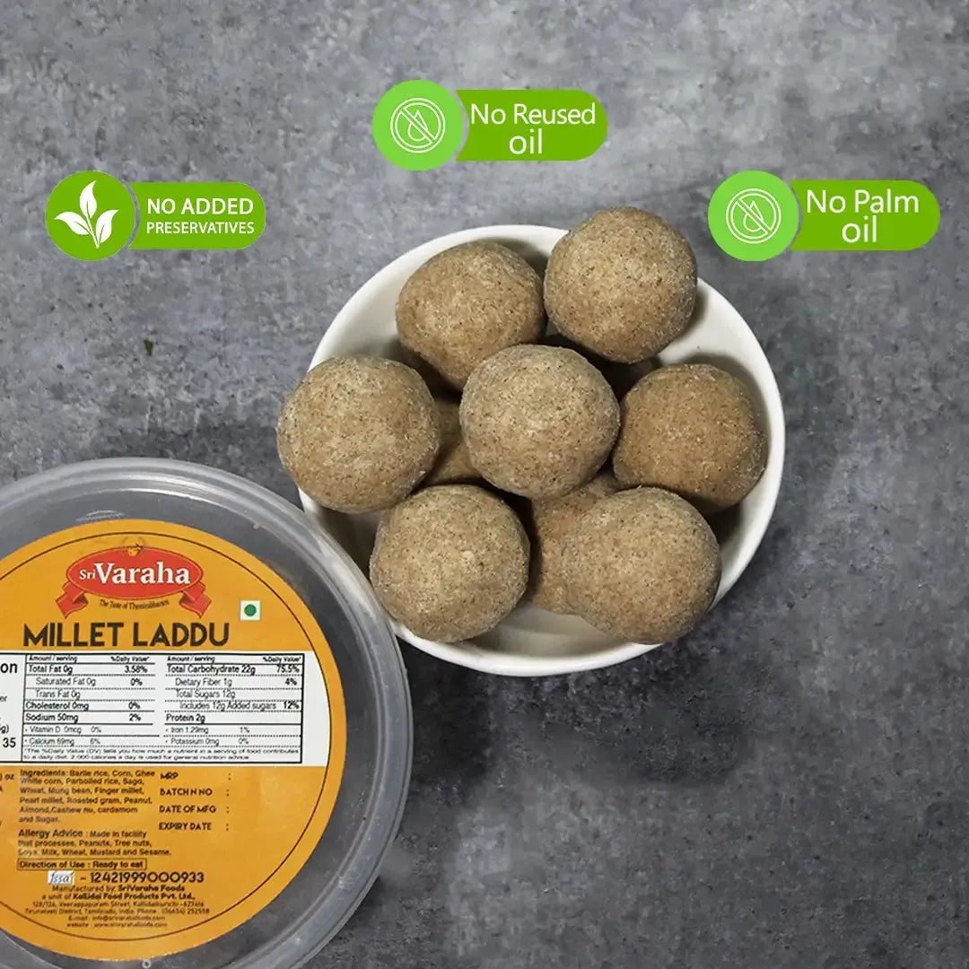 Healthy Millet Laddu