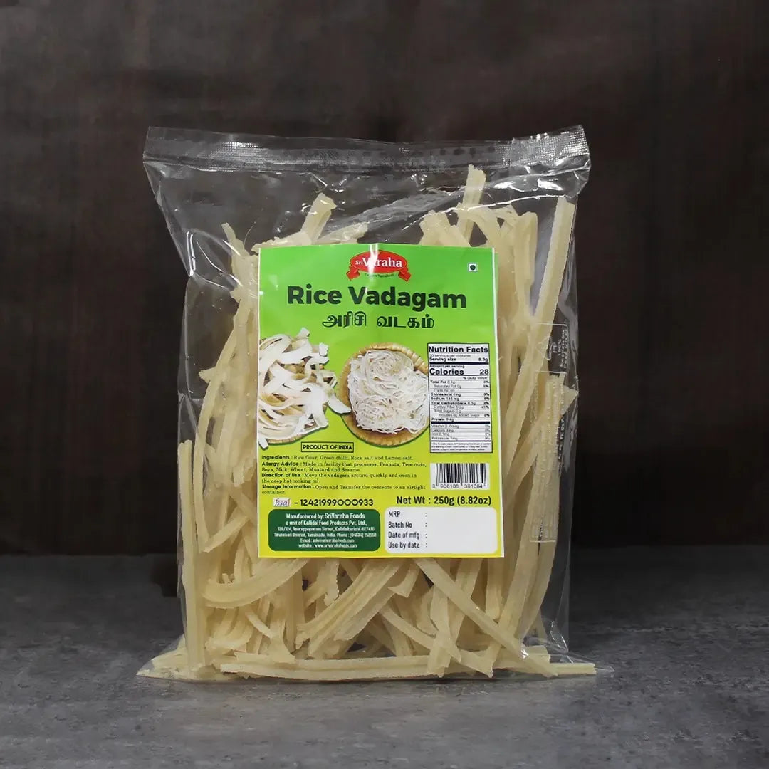 SouthIndian Neetu Rice Vadam