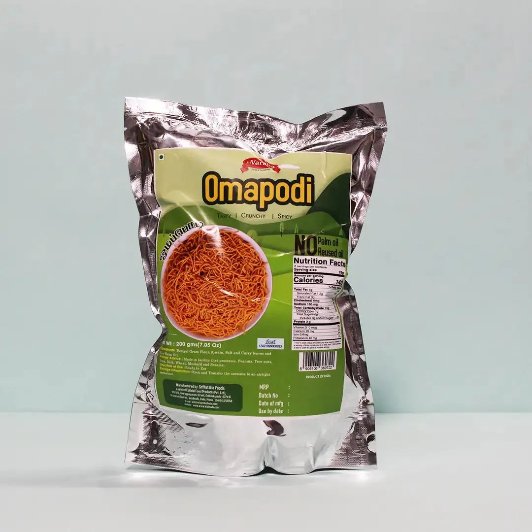 Bhramin Special Omapodi Snacks