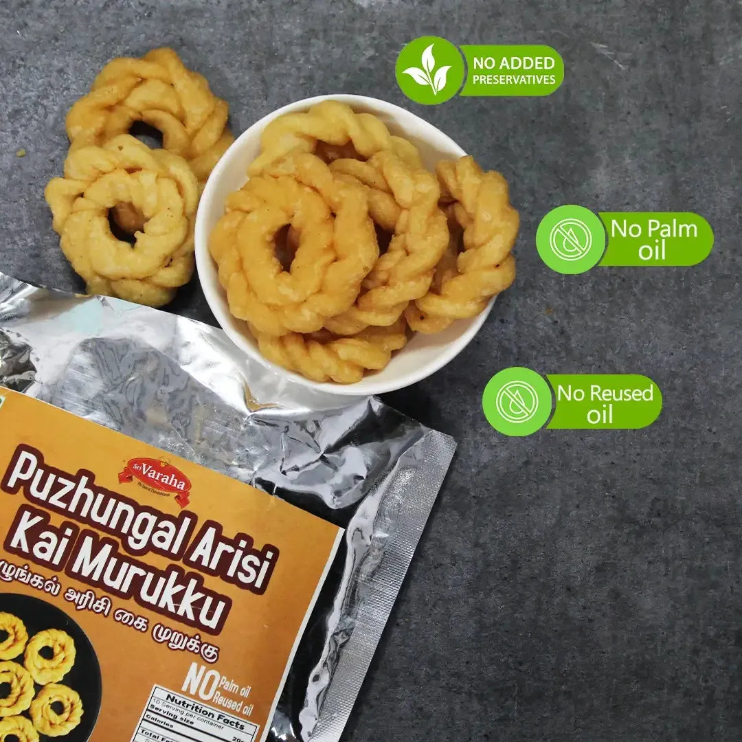 Traditional Kaimurukku Snacks