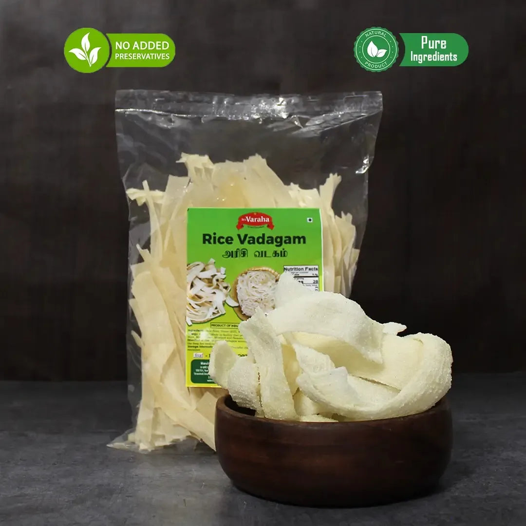 Crispy Ribbon Rice Vadagam