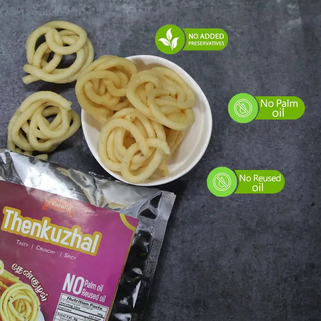 Iyangar special Thenkuzhal Murukku