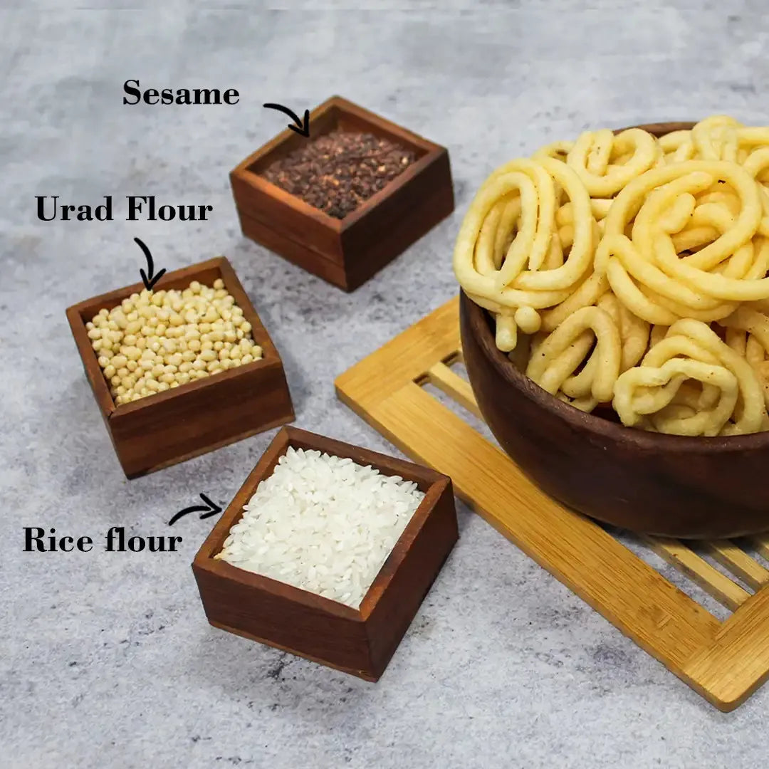 Traditional Thenkuzhal Murukku