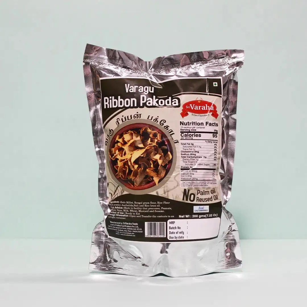 Millet Ribbon Pakoda