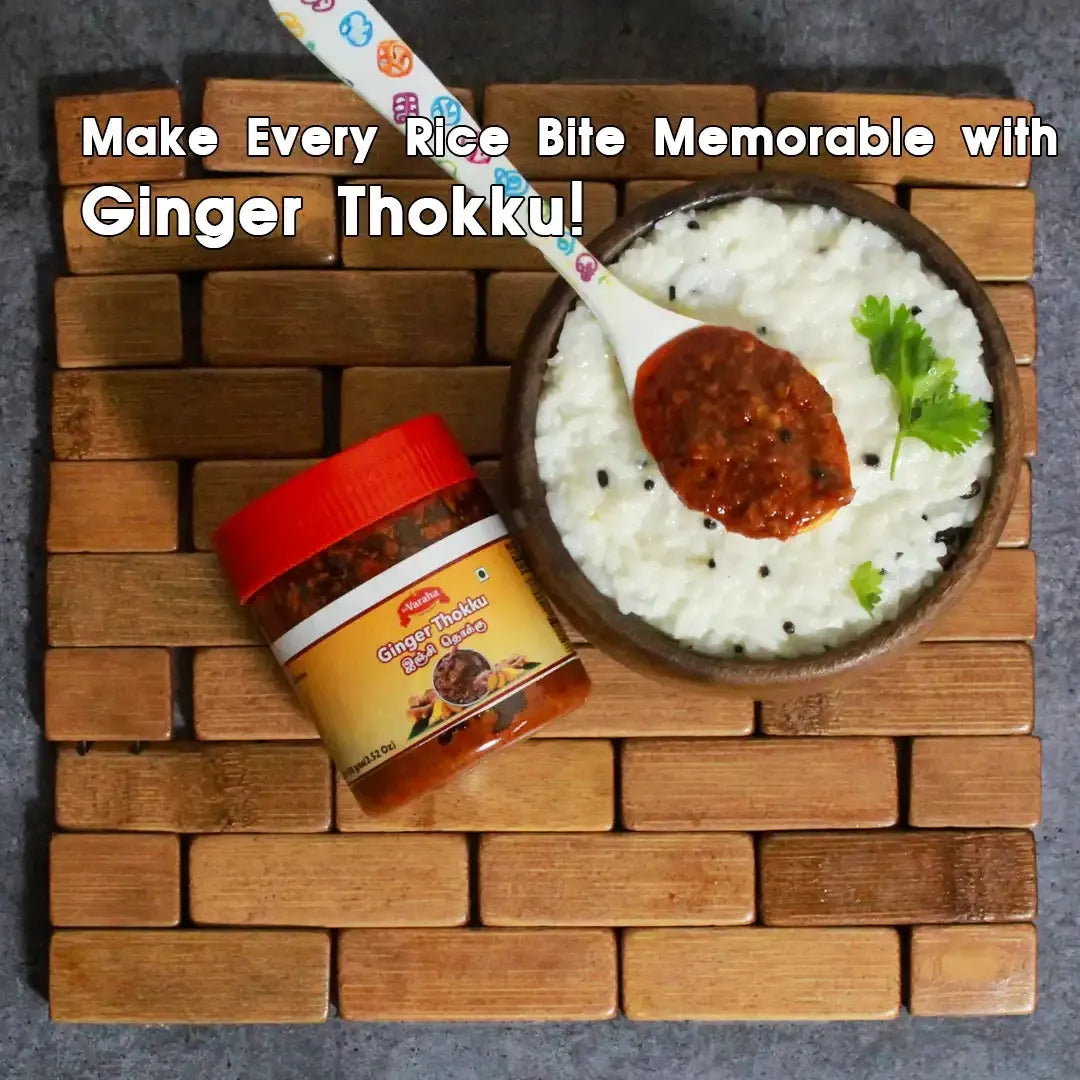 Spicy Ginger Thokku
