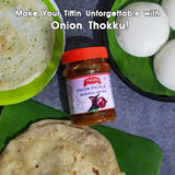 Traditional vengaya Thokku