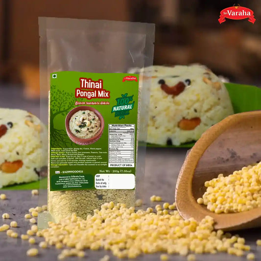 Thinai Pongal ( Foxtail Millet ) Recipe in Tamil