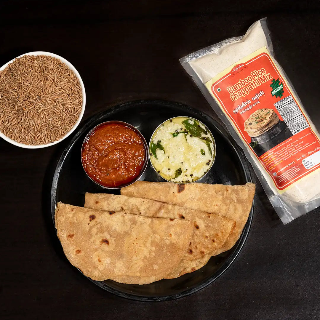 Bamboo Rice Chapathi Poori Mix மூங்கில் அரிசி சப்பாத்தி மாவு