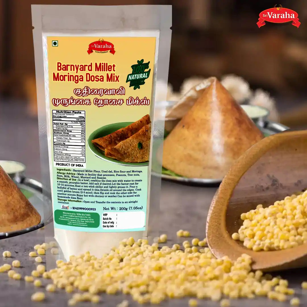 Barnyard Millet Dosa Mix Kuthiraivali Dosai குதிரைவாலி அரிசி தோசை மிக்ஸ் Main image
