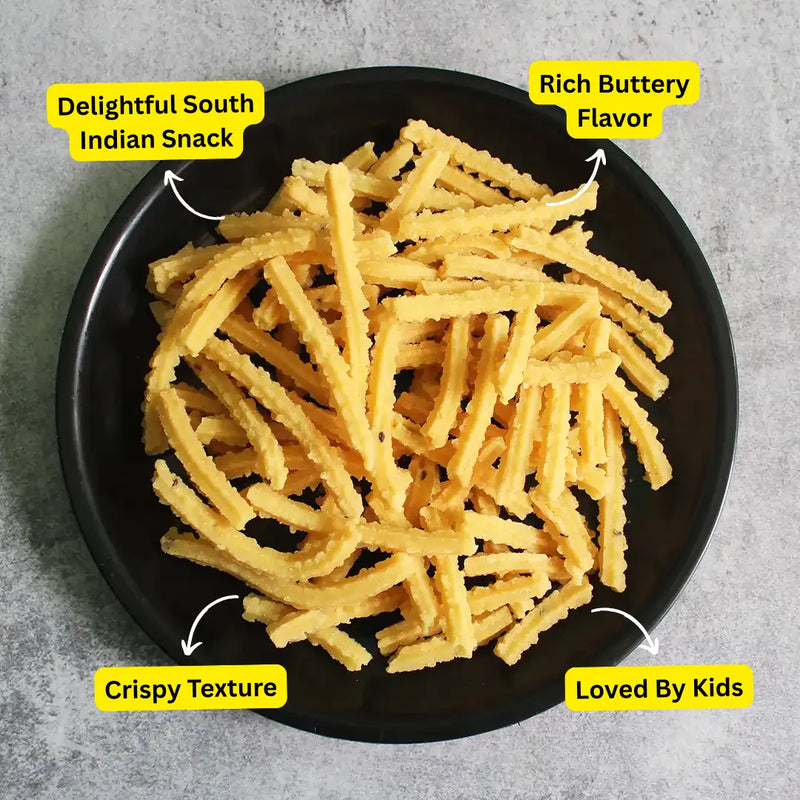 Melt-in-the-Mouth Crunch – Authentic Butter Murukku