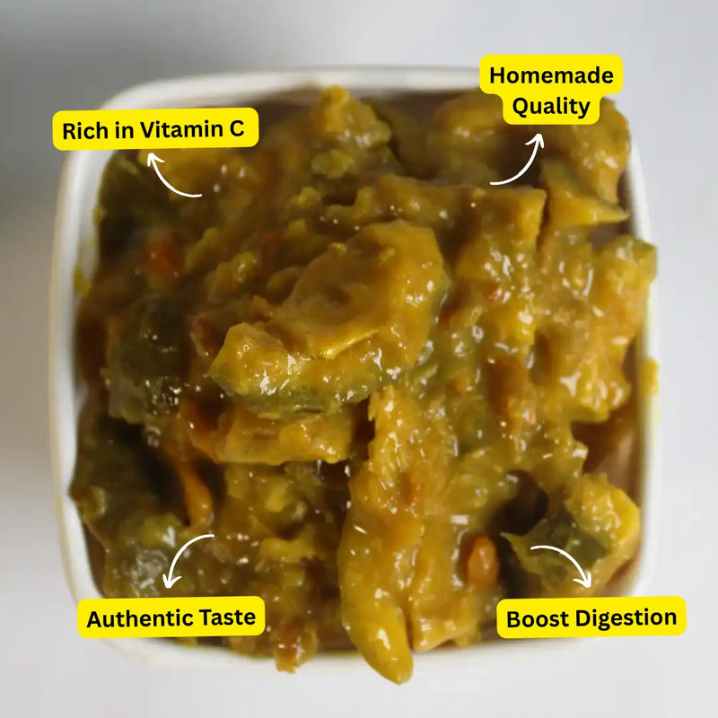 Citron (Narthangai) Salt Pickle - Pure, Bold, and Beautifully Sour