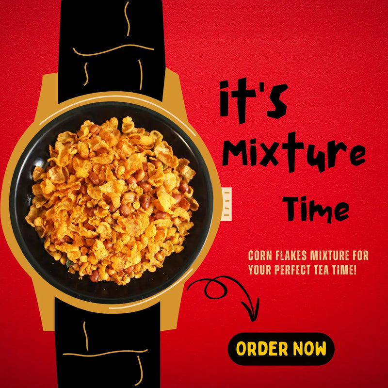 Crispy crunchy Corn Flakes Mixture with a spicy twist