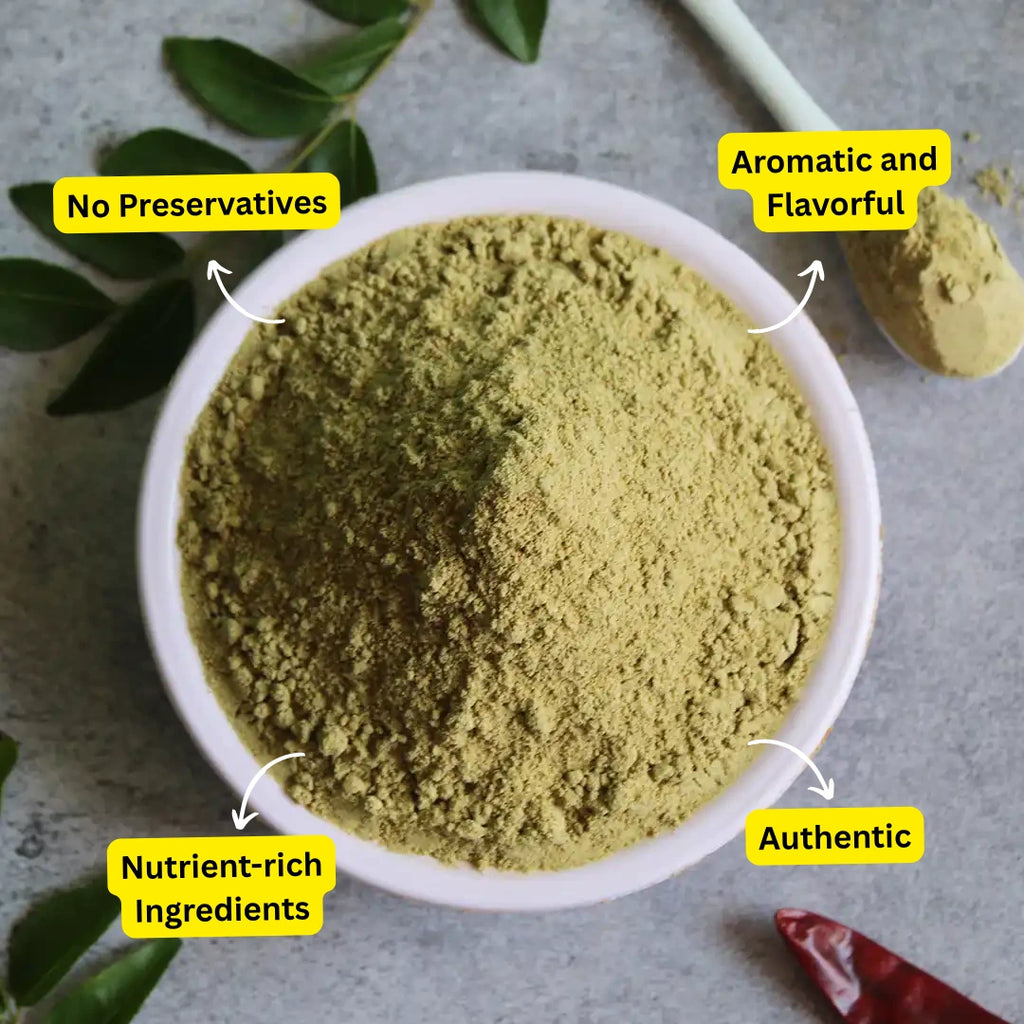 Curry Leaves Powder (Kariveppilai Podi) 100g
