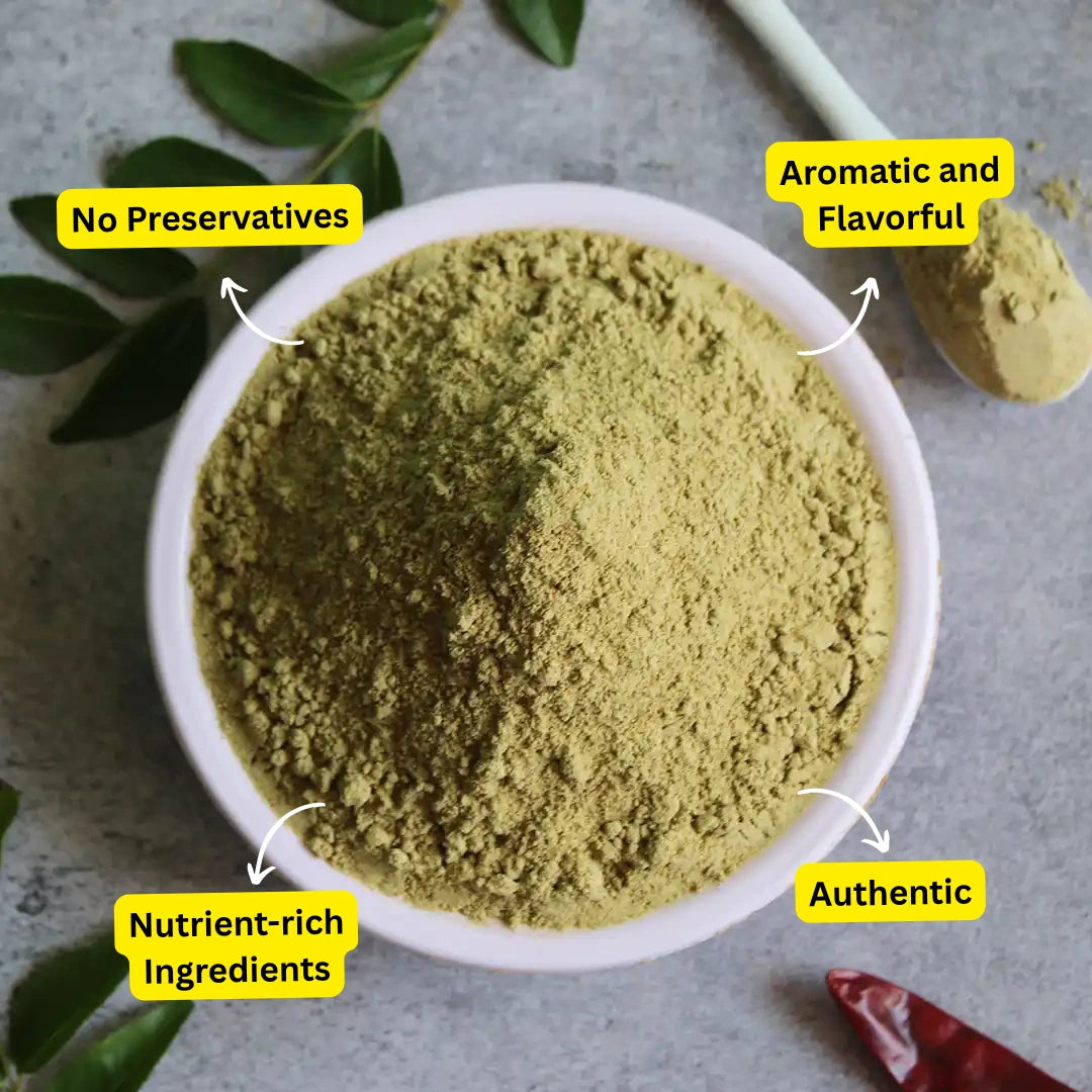 Curry Leaves Powder (Kariveppilai Podi) 100g