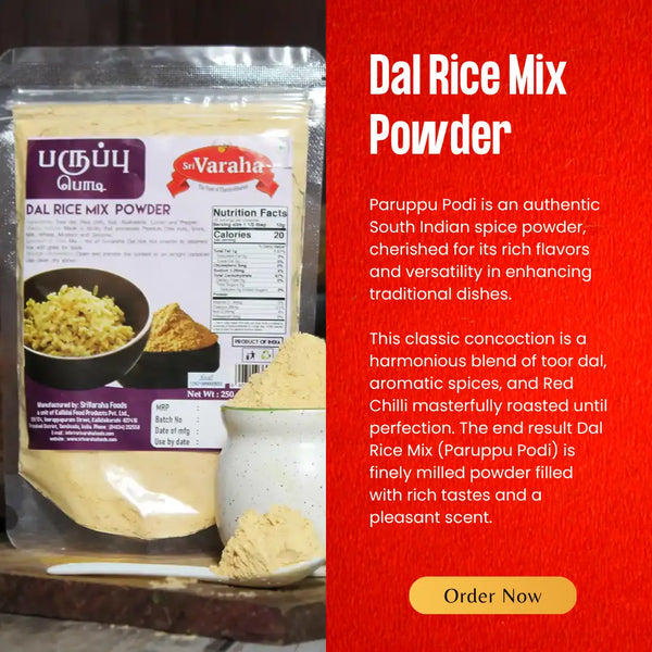 Dal Rice Mix (Paruppu Podi) Powder 250g