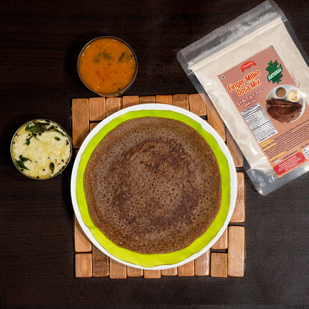 Finger Millet Dosa Mix Ragi Nachni Dosa Mix à®°à®¾à®•à®¿ à®¤à¯‹à®šà¯ˆ à®®à®¿à®•à¯à®¸à¯