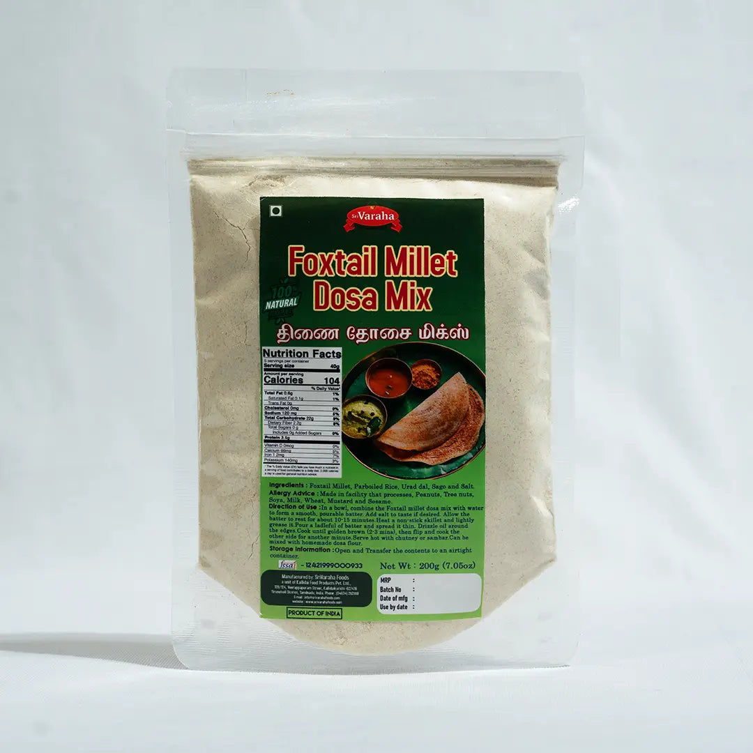 FoxtailMilletDosaMixThinaiDosaMix திணை தோசை மாவு