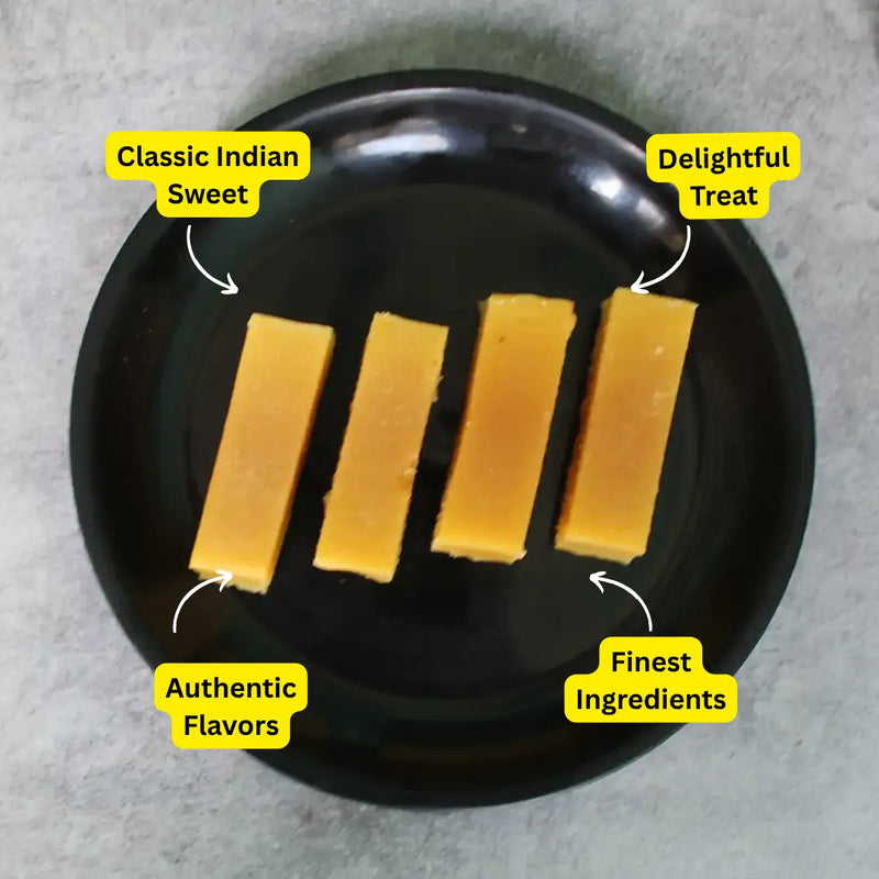 Ghee Mysore Pak - Rich Ghee Aroma, Authentic South Indian Sweetness