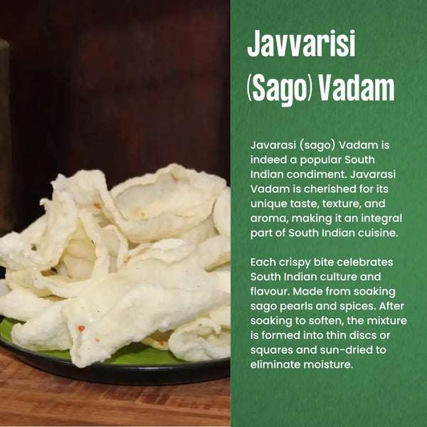 Javvarisi (Sago) Vadam 250g