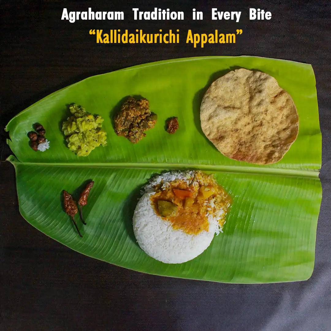 Kallidaikurichi Kizhangu (Tapioca) Appalam 200g