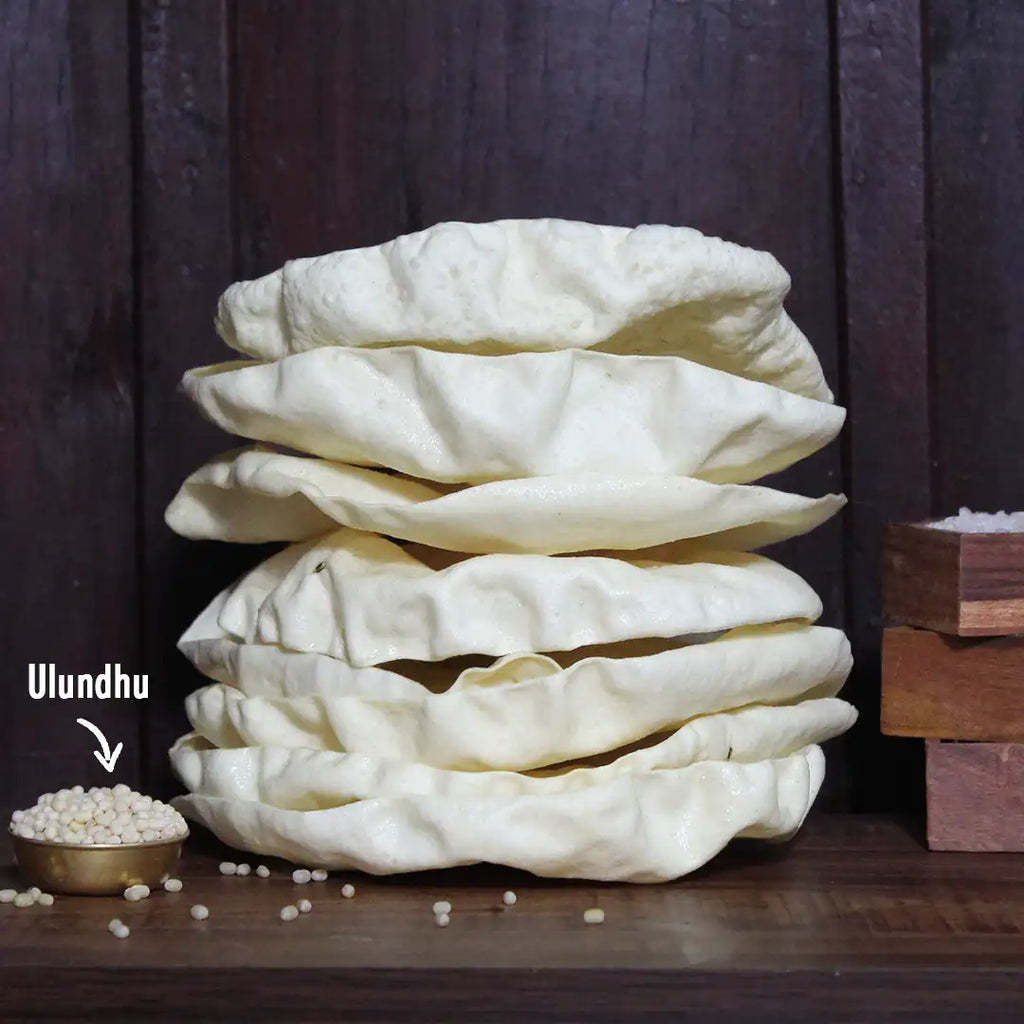 Kallidaikurichi Ulundhu (Urad Dal) Appalam 300g