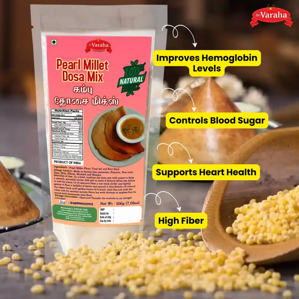 Kambu (Pearl Millet) Dosa Mix 200g