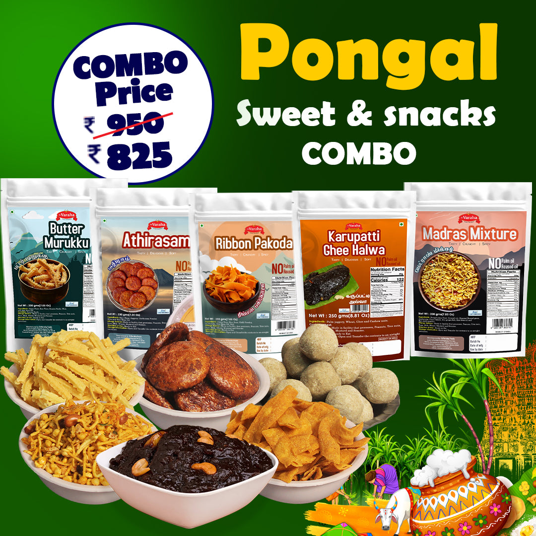 Pongal Sweets and Snacks Combo