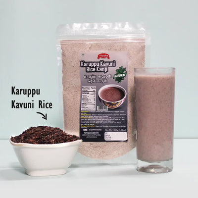 Karuppu Kavuni Kanji Mix 250g | Black Rice Kanji Mix