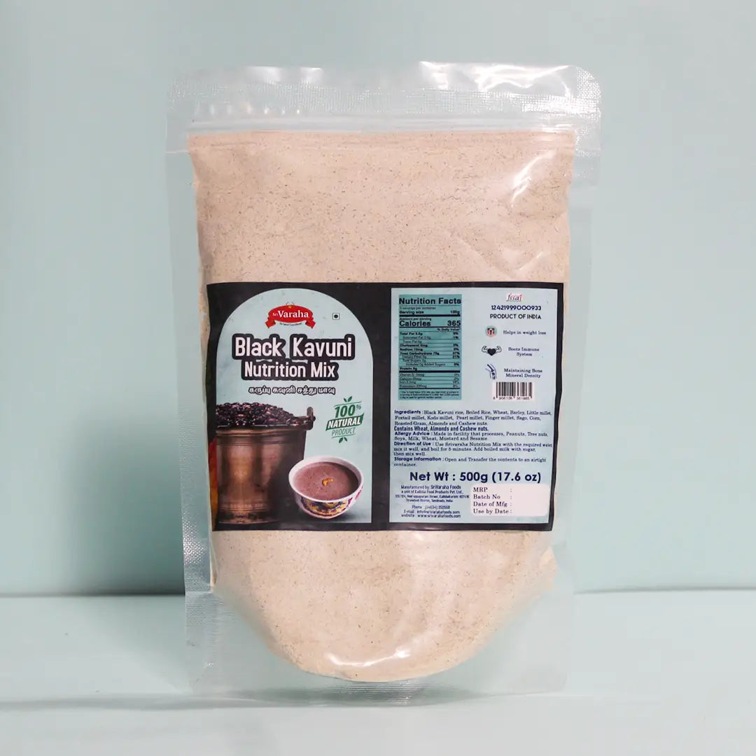 Karuppu Kavuni Rice Black Rice Kavuni Arisi Health Mix கருப்பு கவுனி சத்து மாவு