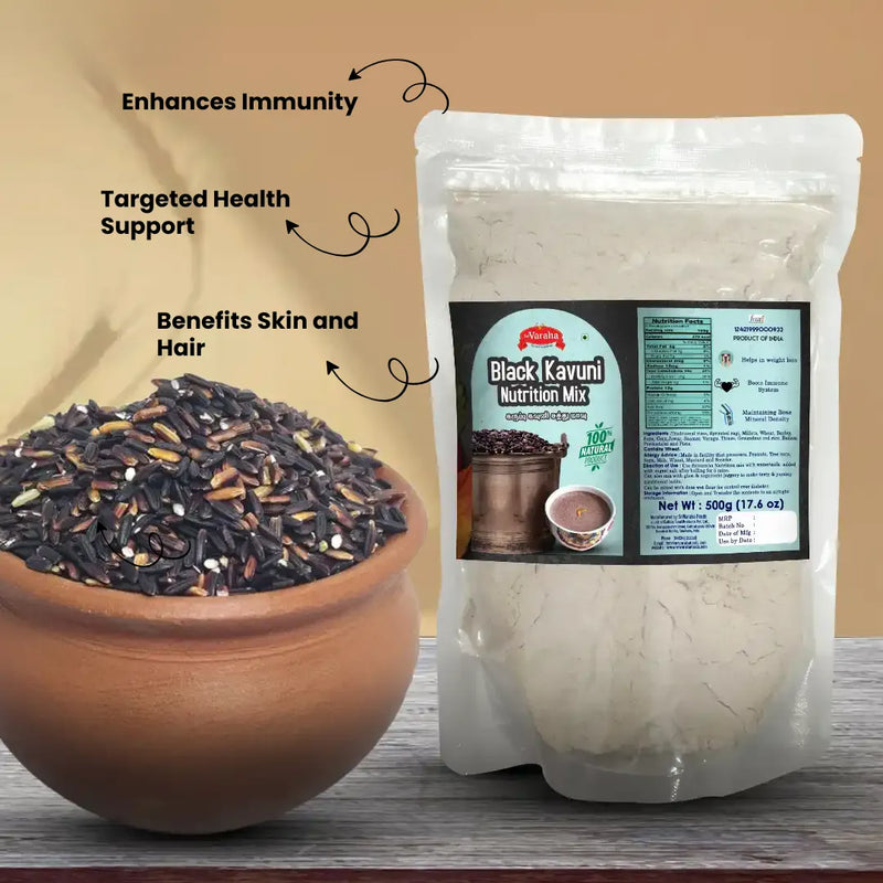 Karuppu Kavuni Rice Health Mix – The Ancient Superfood Revival