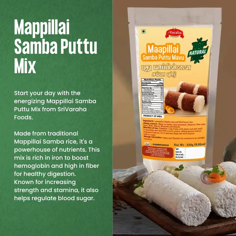 Karuppu Kavuni Puttu Flour – From Ancient Royalty to Your Plate