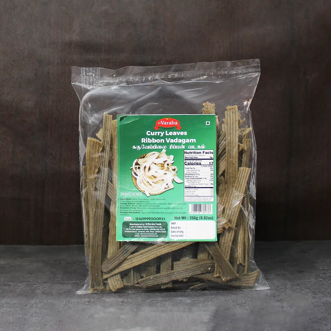 Karuveppilai Ribbon Vadagam 250g